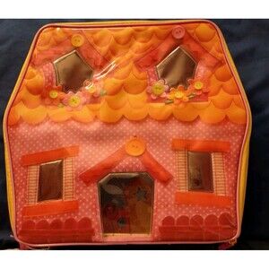 Lalaloopsy Mini Doll House Zipper Carrying Case Playhouse MGA Entertainment